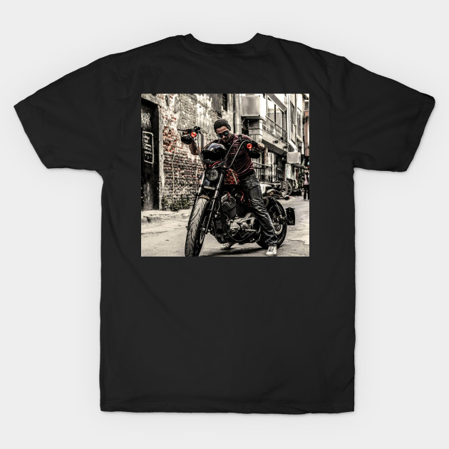 Harley Rider Cool Biker Gift Design by fratdd